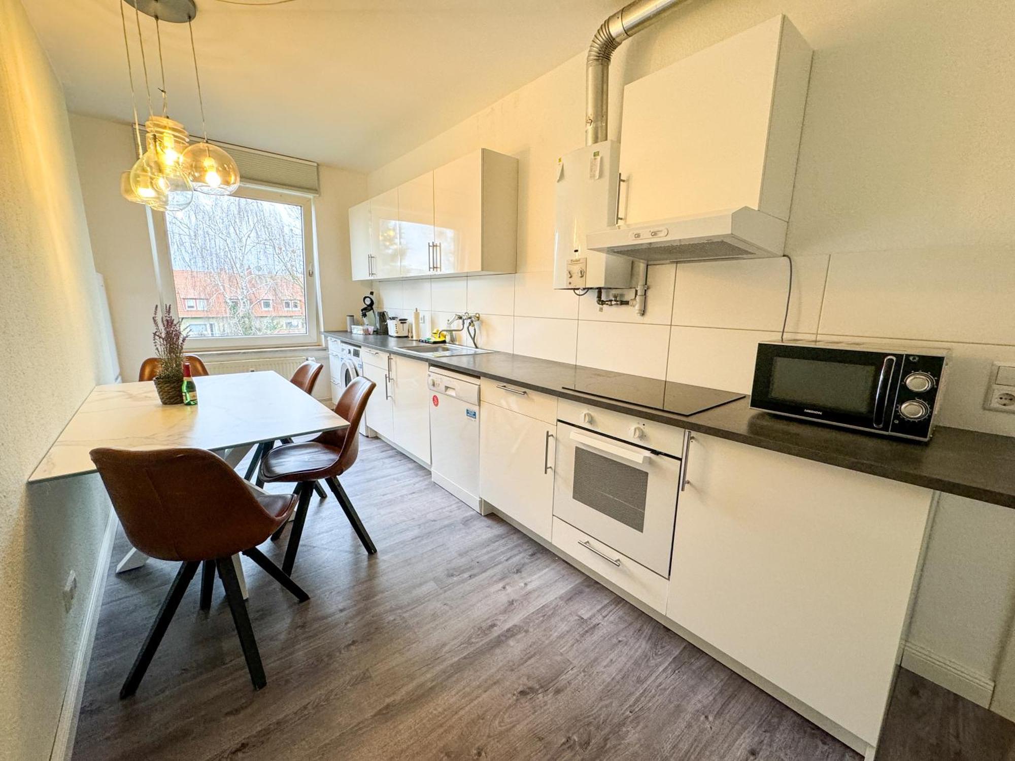 הנובר Wohnung Fuer 5 Gaeste Grosse Kueche Messe- Und Citynah מראה חיצוני תמונה